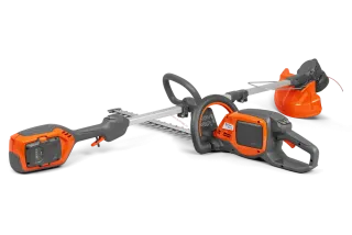 Husqvarna Set trimmer 215iL și motounealtă gard viu 215iHD45